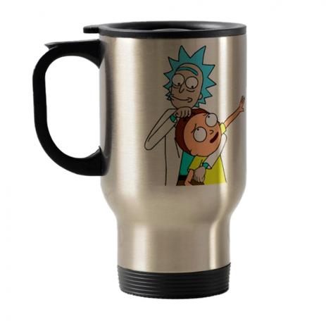 Caneca térmica para carro Rick And Morty mod 1 - Artgeek é boa?