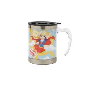 Caneca termica plastico wb hg flying super girl fd azul 8.5x8.5x12cm - Urban Menor preço em Caneca termica plastico wb hg flying super girl fd azul 8.5x8.5x12cm - Urban