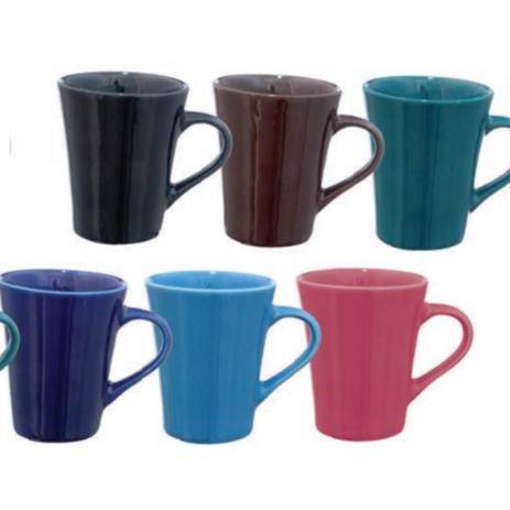 Caneca Tulipa 200ml Cerâmica Colorida São Francisco Menor preço em Caneca Tulipa 200ml Cerâmica Colorida São Francisco