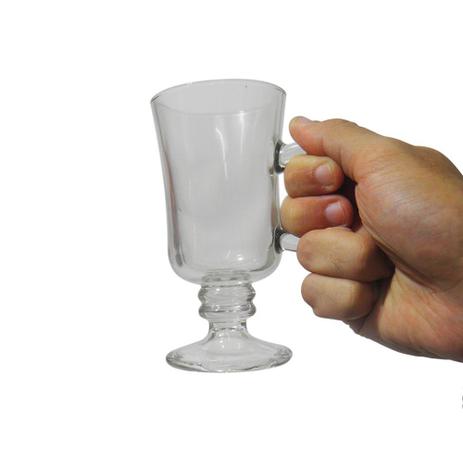 Caneca Vidro Cafe Capuccino Milkshake Bebida 240ml Cha Chocolate (DMH4877) - Ab midia Menor preço em Caneca Vidro Cafe Capuccino Milkshake Bebida 240ml Cha Chocolate (DMH4877) - Ab midia