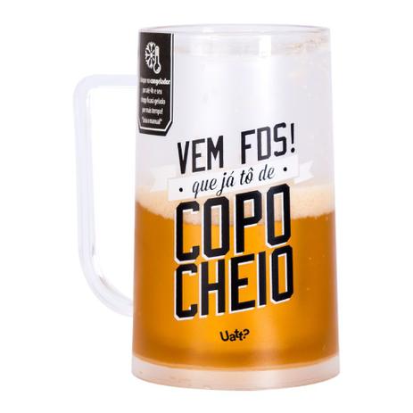 Caneco térmico chopp copo cheio - Uatt Menor preço em Caneco térmico chopp copo cheio - Uatt