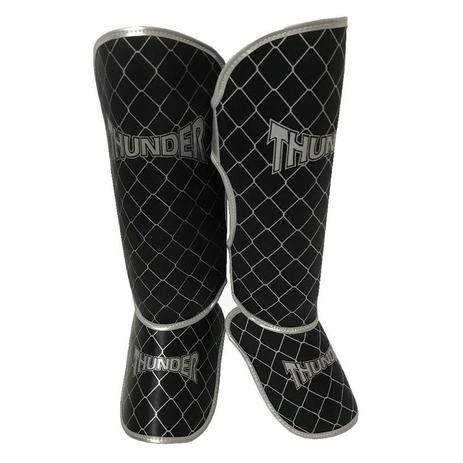 Caneleira Protetor de canela - 20 MM -  Muay Thai / Mma / Kickboxing - PRETA DE GRADE  - Thunder Fight Ref 41 é boa?