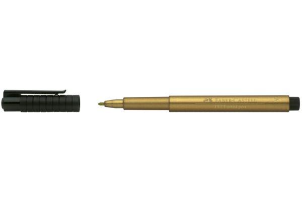 Caneta Artistica Faber Castell Pitt Caligrafia Ouro 167350N Menor preço em Caneta Artistica Faber Castell Pitt Caligrafia Ouro 167350N