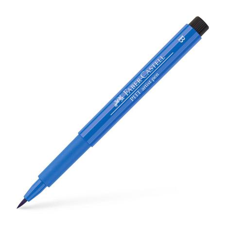 Caneta Artística Faber-Castell Pitt Pincel Azul Cobalto - Ref 167443N - Faber castell Menor preço em Caneta Artística Faber-Castell Pitt Pincel Azul Cobalto - Ref 167443N - Faber castell