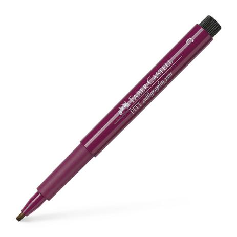 Caneta Artística Faber-Castell Pitt Ponta Chanfrada Magenta - Ref 167533N - Faber castell Menor preço em Caneta Artística Faber-Castell Pitt Ponta Chanfrada Magenta - Ref 167533N - Faber castell