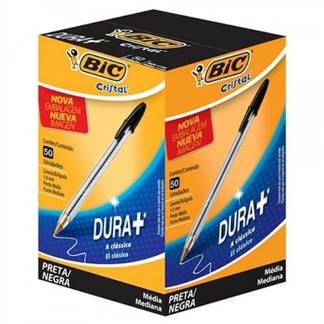 Caneta BIC Cristal Preta (Emb. contém 50un.) é boa?