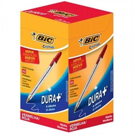 Caneta BIC Cristal Vermelha (Emb. contém 50un.) é boa?