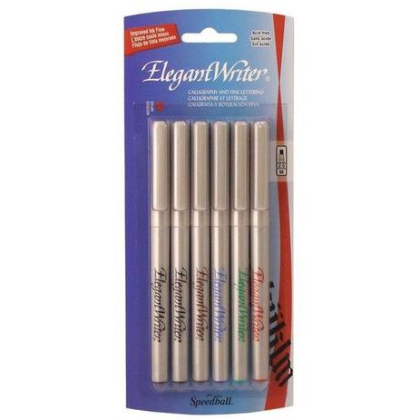 Caneta Caligrafia Speedball Elegante Writer Kit 2.5 mm 006 Un 2882 Menor preço em Caneta Caligrafia Speedball Elegante Writer Kit 2.5 mm 006 Un 2882