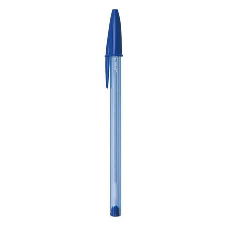 Caneta Esferográfica Bic Cristal Soft 1.2 Azul Menor preço em Caneta Esferográfica Bic Cristal Soft 1.2 Azul