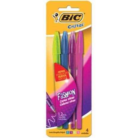 Caneta Esferografica Bic Shimmers 4 Cores Sortidas - 1104095 - Bic Amazônia S/A é boa?