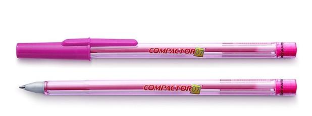 Caneta Esferografica Compactor 07 0.7 mm Pink Menor preço em Caneta Esferografica Compactor 07 0.7 mm Pink