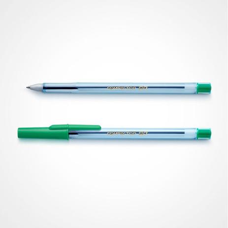 Caneta Esferografica Compactor 07 0.7 mm Verde Menor preço em Caneta Esferografica Compactor 07 0.7 mm Verde