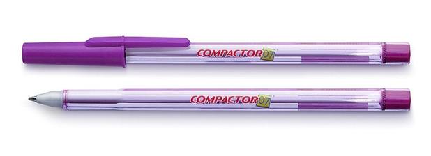 Caneta Esferografica Compactor 07 0.7 mm Violeta Menor preço em Caneta Esferografica Compactor 07 0.7 mm Violeta