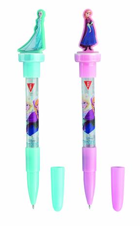 Caneta Esferográfica Escolar Frozen Com Luz Carimbo - Tris Menor preço em Caneta Esferográfica Escolar Frozen Com Luz Carimbo - Tris