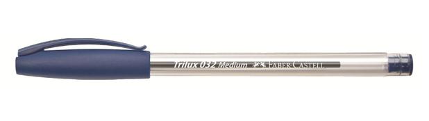 Caneta Esferografica Faber Castell Trilux 032 Médio Azul 032/AZ Menor preço em Caneta Esferografica Faber Castell Trilux 032 Médio Azul 032/AZ