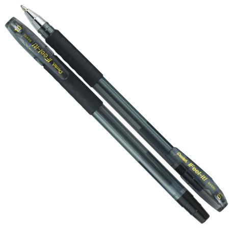 Caneta Esferográfica Feel It 1,0 mm Preta Ref.BX490-A Pentel é boa?