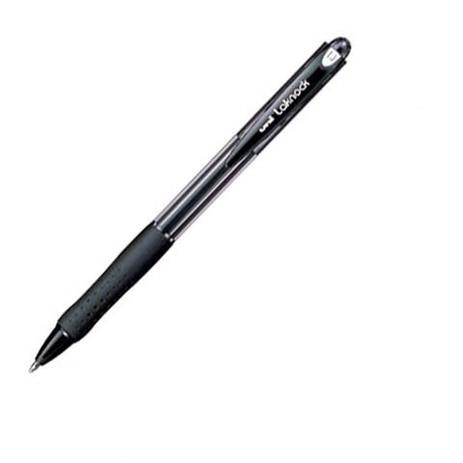Caneta Esferográfica Laknock 1.0 Retrátil Preta - Uniball Menor preço em Caneta Esferográfica Laknock 1.0 Retrátil Preta - Uniball