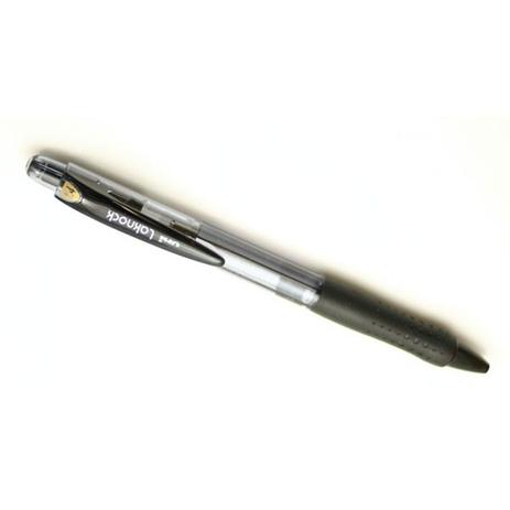 Caneta Esferográfica Laknock 1.4 Retrátil Preta - Uniball Menor preço em Caneta Esferográfica Laknock 1.4 Retrátil Preta - Uniball