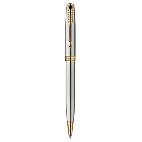 Caneta Esferográfica Parker Sonnet Aço Inox GT S0809140/1931507 Menor preço em Caneta Esferográfica Parker Sonnet Aço Inox GT S0809140/1931507