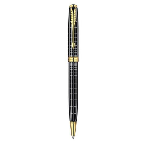 Caneta Esferográfica Parker Sonnet Cinza Escuro GT S0912470 Menor preço em Caneta Esferográfica Parker Sonnet Cinza Escuro GT S0912470