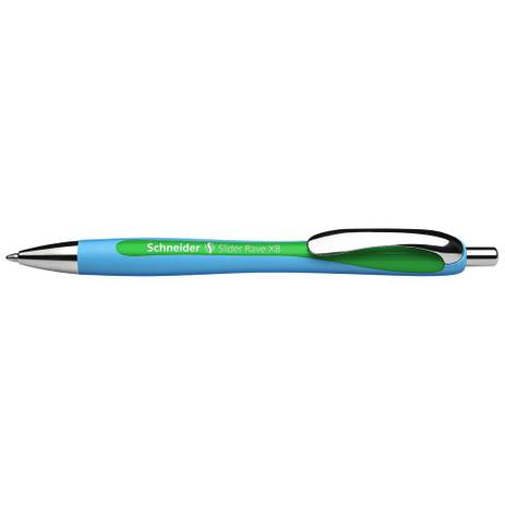 Caneta Esferografica Schneider Slider Rave Xb Verde Menor preço em Caneta Esferografica Schneider Slider Rave Xb Verde