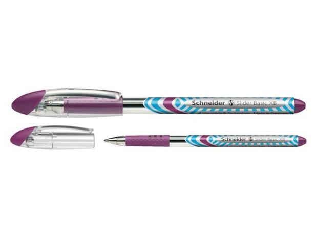 Caneta Esferografica Schneider Slider Xb Violeta Menor preço em Caneta Esferografica Schneider Slider Xb Violeta