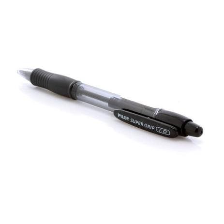 Caneta Esferográfica Super Grip 1.0 Retrátil Preta Pilot é boa?