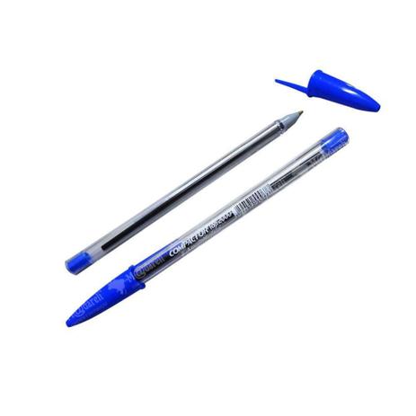 Caneta Esferográfica Top 2000 Azul Compactor com 50 Unidades Menor preço em Caneta Esferográfica Top 2000 Azul Compactor com 50 Unidades