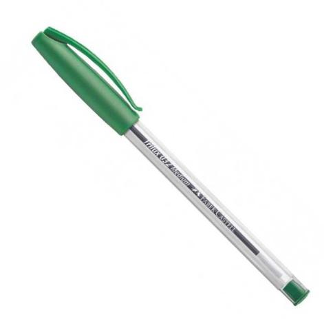 Caneta Esferográfica Triangular Trilux Verde 1,00mm Faber-castell - Faber castell Menor preço em Caneta Esferográfica Triangular Trilux Verde 1,00mm Faber-castell - Faber castell
