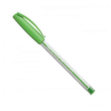 Caneta Esferográfica Triangular Trilux Verde Claro 1,00mm Faber-castell - Faber castell Menor preço em Caneta Esferográfica Triangular Trilux Verde Claro 1,00mm Faber-castell - Faber castell