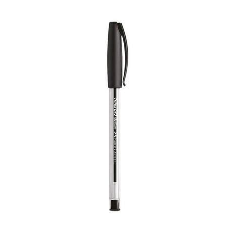 Caneta Esferográfica Trilux 032 Média Faber Castell Preta Menor preço em Caneta Esferográfica Trilux 032 Média Faber Castell Preta