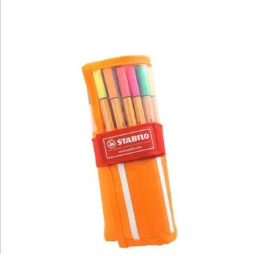 Caneta Fine Stabilo Point 0.4mm 88 Estojo Nylon com 25 Cores + 5 Neon Menor preço em Caneta Fine Stabilo Point 0.4mm 88 Estojo Nylon com 25 Cores + 5 Neon