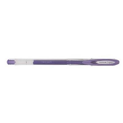 Caneta Gel Uni-Ball Signo Noble Metal - Violeta Metálica - Uniball Menor preço em Caneta Gel Uni-Ball Signo Noble Metal - Violeta Metálica - Uniball