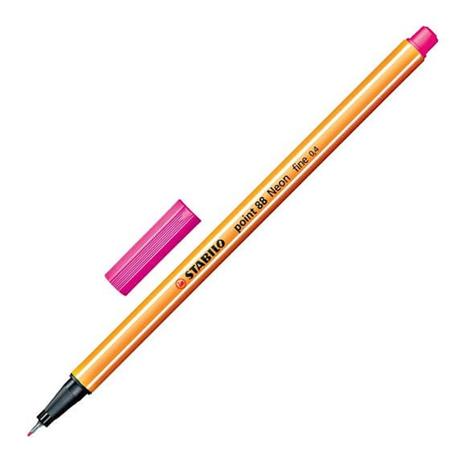 Caneta Hid. Point Neon 88/056 Rosa Stabilo Menor preço em Caneta Hid. Point Neon 88/056 Rosa Stabilo