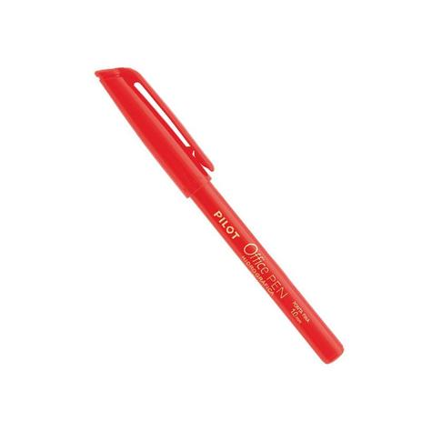Caneta Hidrográfica Office Pen Pilot 1.0 Vermelha Menor preço em Caneta Hidrográfica Office Pen Pilot 1.0 Vermelha