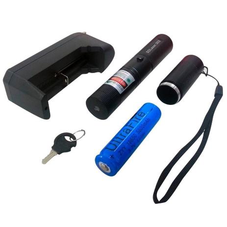 Caneta Laser Pointer Verde Extra Forte 15km Com Chave - Morgadosp Menor preço em Caneta Laser Pointer Verde Extra Forte 15km Com Chave - Morgadosp