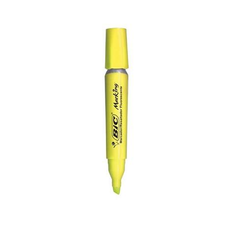 Caneta - marca texto - amarelo - bic marking - 904396 Menor preço em Caneta - marca texto - amarelo - bic marking - 904396