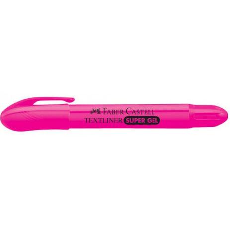 Caneta Marca Texto Faber Castell Super Gel Rosa 1557 Menor preço em Caneta Marca Texto Faber Castell Super Gel Rosa 1557