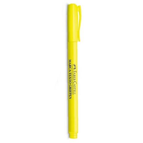 Caneta Marca Texto Faber Grifpen Amarelo 18311 Faber Castell - Faber-castell Menor preço em Caneta Marca Texto Faber Grifpen Amarelo 18311 Faber Castell - Faber-castell
