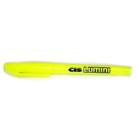 Caneta Marca Texto Lumini Amarelo Cis Menor preço em Caneta Marca Texto Lumini Amarelo Cis