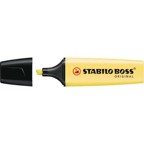 Caneta Marca Texto Stabilo BOSS Pastel Amarelo - Sertic Menor preço em Caneta Marca Texto Stabilo BOSS Pastel Amarelo - Sertic