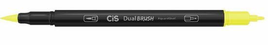 Caneta Marcador Artístico Cis Dual Brush Amarelo Claro Menor preço em Caneta Marcador Artístico Cis Dual Brush Amarelo Claro