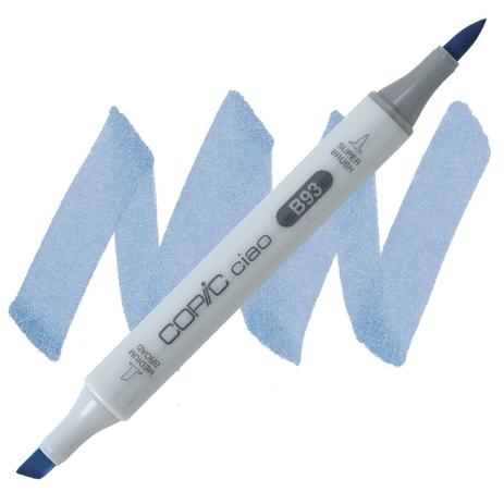 Caneta Marcador Artístico Copic Ciao Ponta Dupla Light Crockery Blue B93 Menor preço em Caneta Marcador Artístico Copic Ciao Ponta Dupla Light Crockery Blue B93