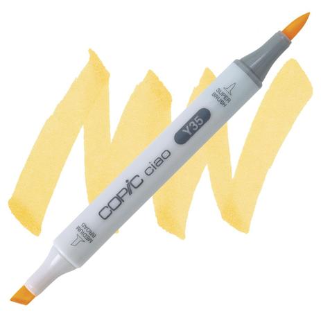 Caneta Marcador Artístico Copic Ciao Ponta Dupla Maize Y35 Menor preço em Caneta Marcador Artístico Copic Ciao Ponta Dupla Maize Y35
