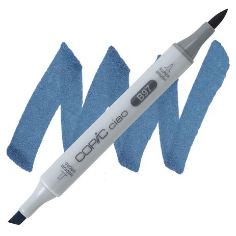 Caneta Marcador Artístico Copic Ciao Ponta Dupla Night Blue B97 Menor preço em Caneta Marcador Artístico Copic Ciao Ponta Dupla Night Blue B97