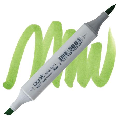 Caneta Marcador Artístico Copic Sketch Ponta Dupla Grass Green YG17 Menor preço em Caneta Marcador Artístico Copic Sketch Ponta Dupla Grass Green YG17