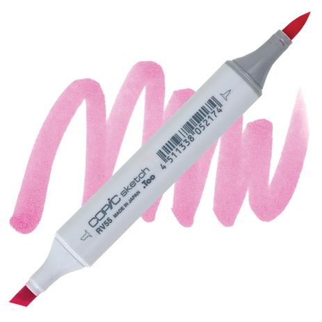 Caneta Marcador Artístico Copic Sketch Ponta Dupla   Hollyhock RV55 é boa?
