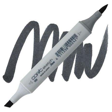 Caneta Marcador Artístico Copic Sketch Ponta Dupla   Neutral Grey 9 N9 é boa?