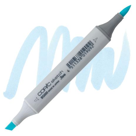 Caneta Marcador Artístico Copic Sketch Ponta Dupla   Pale Aqua BG000 é boa?