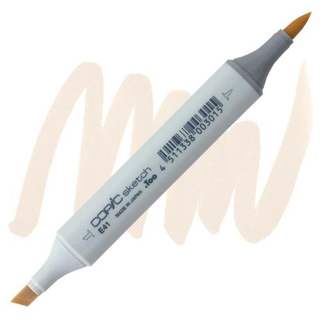Caneta Marcador Artístico Copic Sketch Ponta Dupla Pearl White E41 Menor preço em Caneta Marcador Artístico Copic Sketch Ponta Dupla Pearl White E41